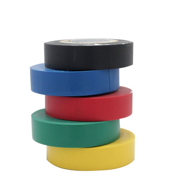 Colored PVC insulation tape for wiring