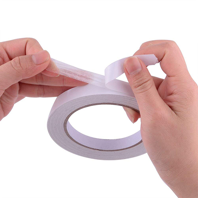 double-side tissue white tape